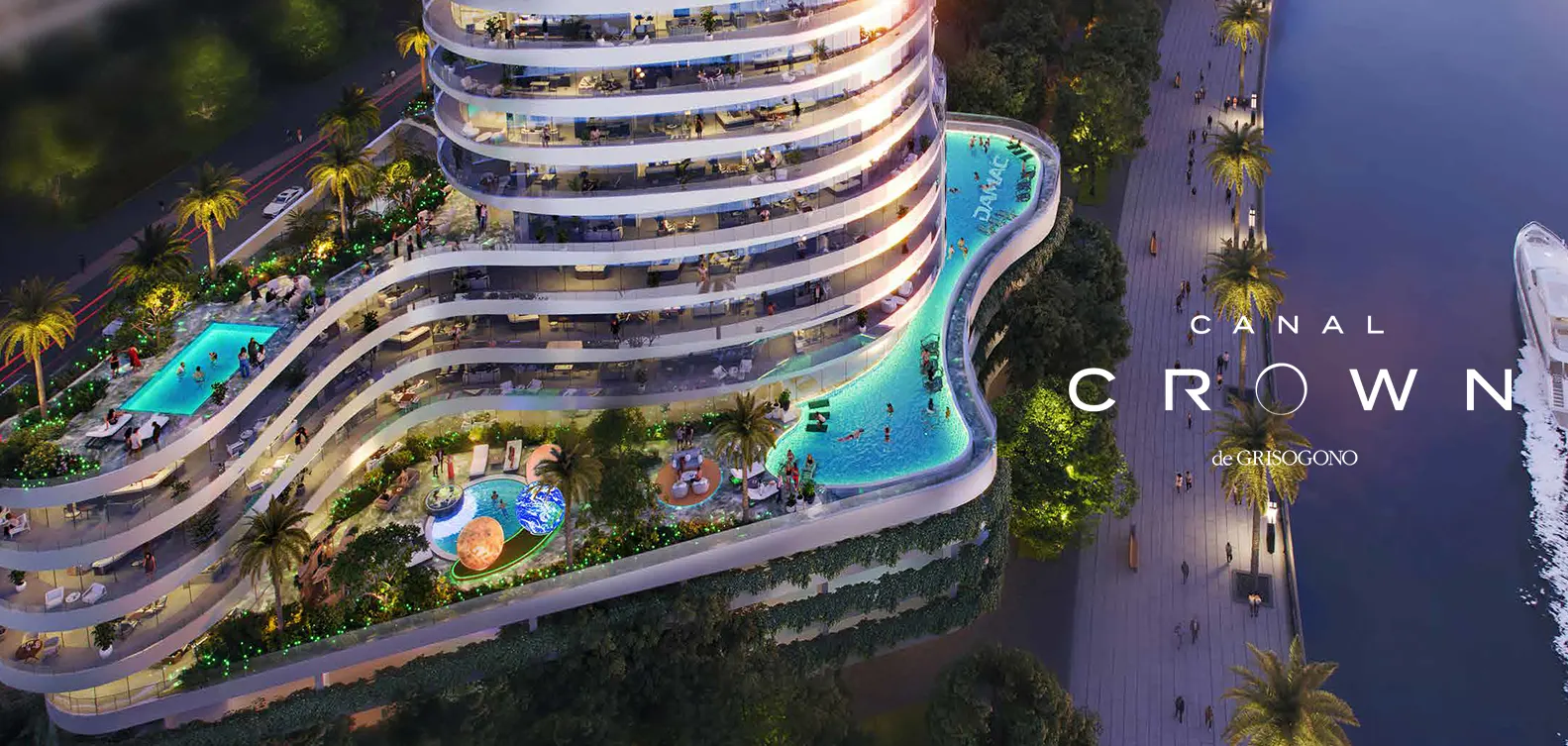 DAMAC Canal Crown Banner Image