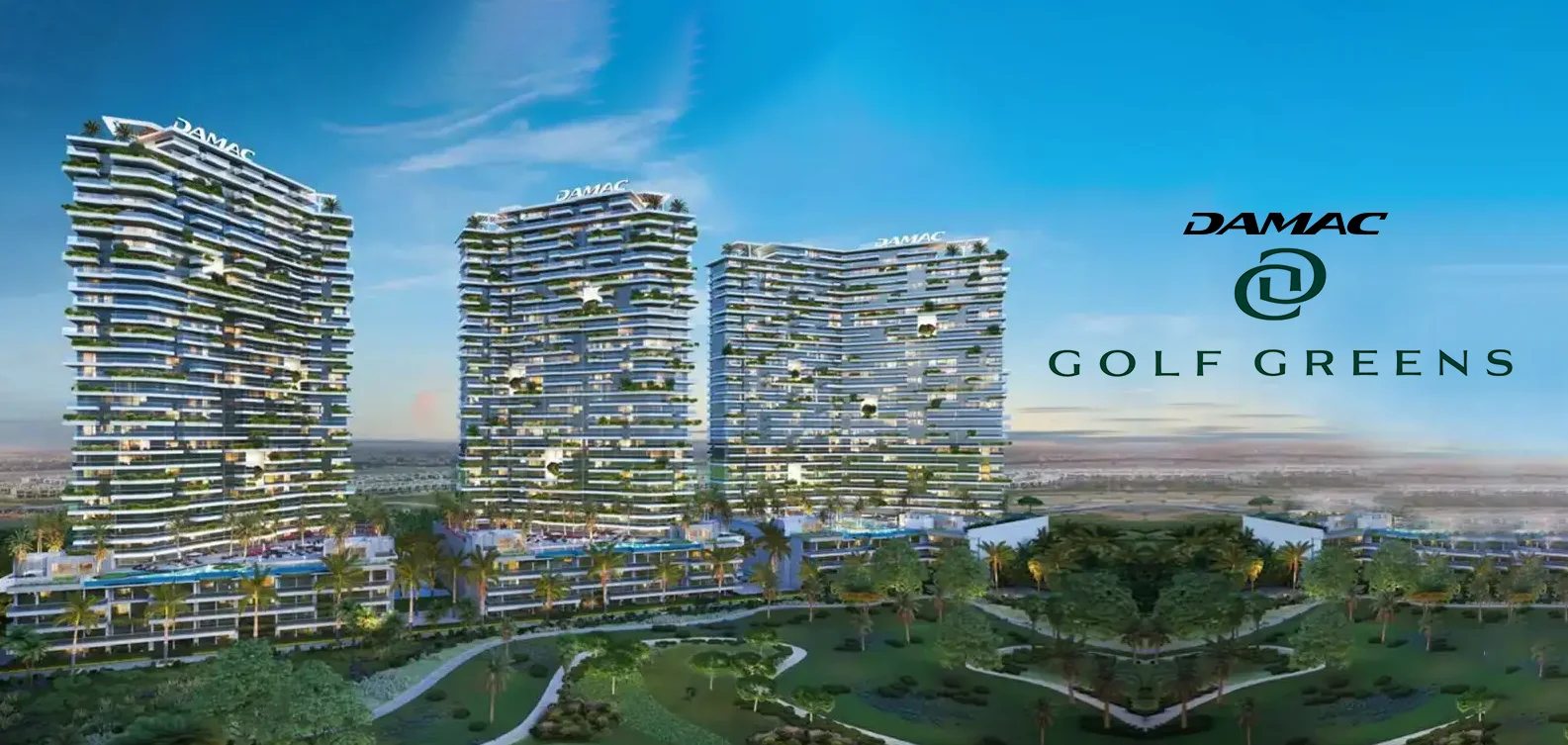 DAMAC Golf Greens Main Banner